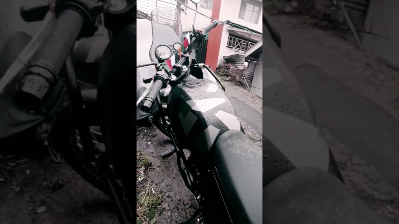 New Royal Enfield Stellar black Himalayan bs6  Modification  zana  crash guard  2023 #shorts