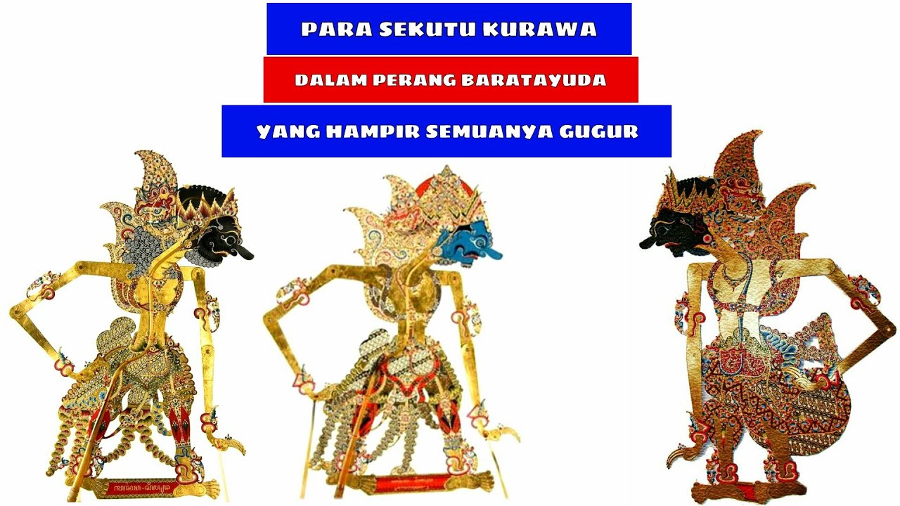 Para Sekutu Kurawa - Dalam Perang Baratayuda