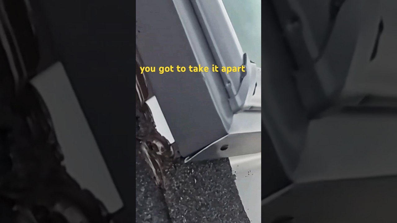 Showing proper & Improper counter flashing on skylights 