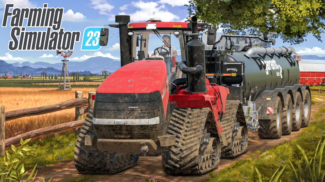 Digestate Fertilized With Case Tractor In Fs23 | Fs23 Full Gameplay | Timelapse |