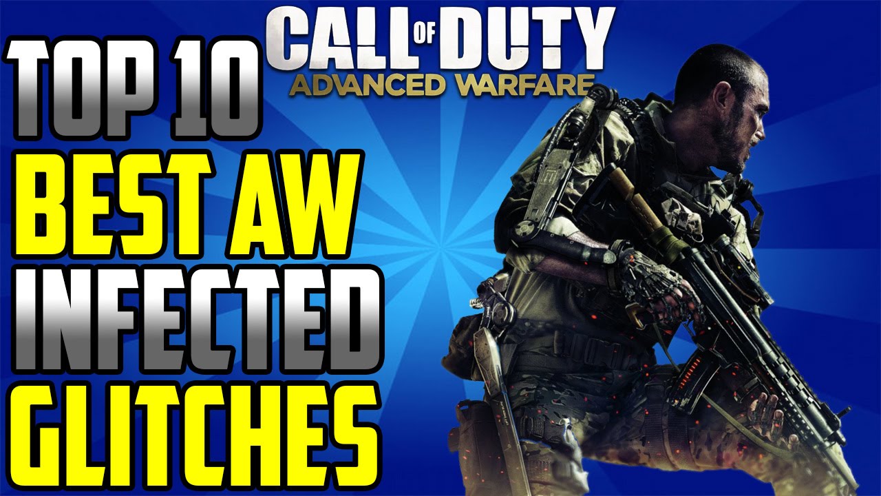 COD Advanced Warfare - 10 Best Infected Glitches & Hiding Spots on Recovery/Detroit/Ascend