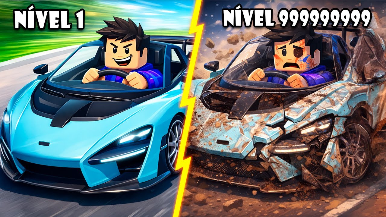 DESTRUINDO CARROS LUXUOSOS! Roblox Destroy Cars With Nitro