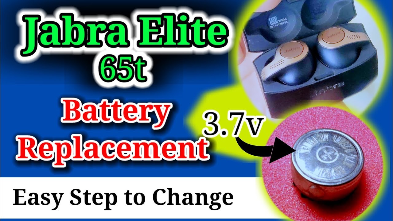 Jabra elite 65t battery change | Battery Replacement | Repair | Dissesamble