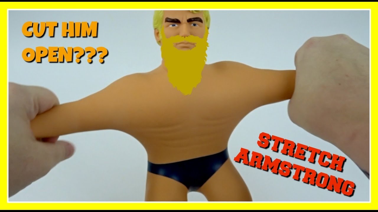 STRETCH ARMSTRONG UNBOXING AND REVIEW