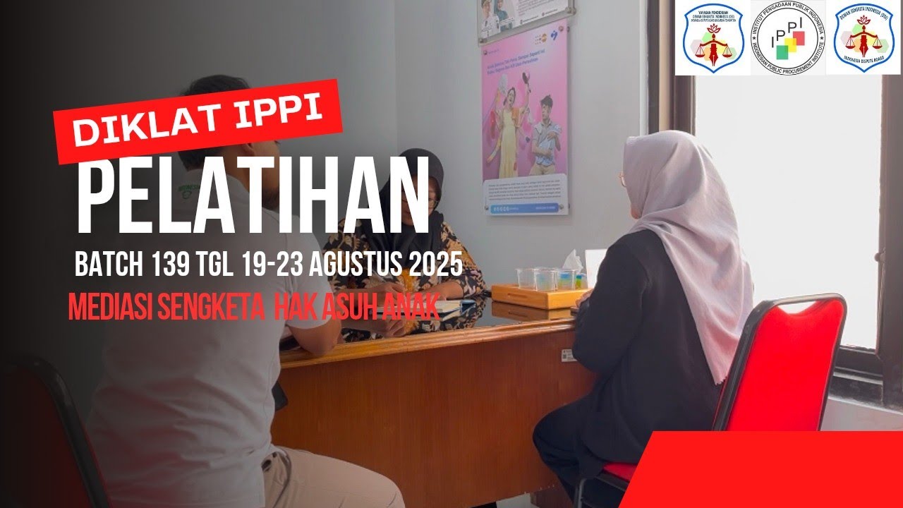 Pelatihan Mediasi Batch CXXXIX(139)|Anggraini Kencono| Sengketa Hak Asuh Anak