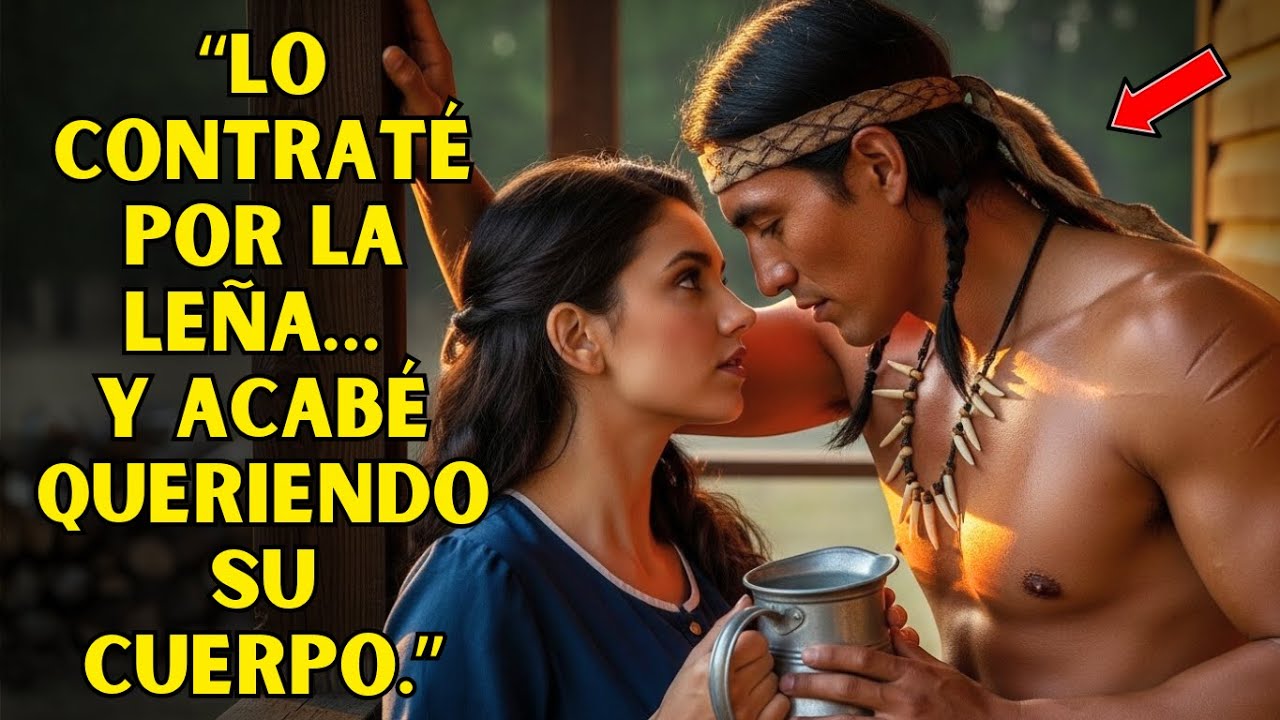 La VIUDA SOLITARIA Contrató Al JOVEN APACHE Para Cortar Su Leña… Pero Le PAGÓ DE OTRA MANERA…