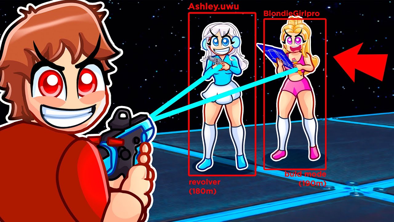 Using Aimbot In FAKE 1v1 Map To Troll MY CRAZY FAN GIRLS In Fortnite...