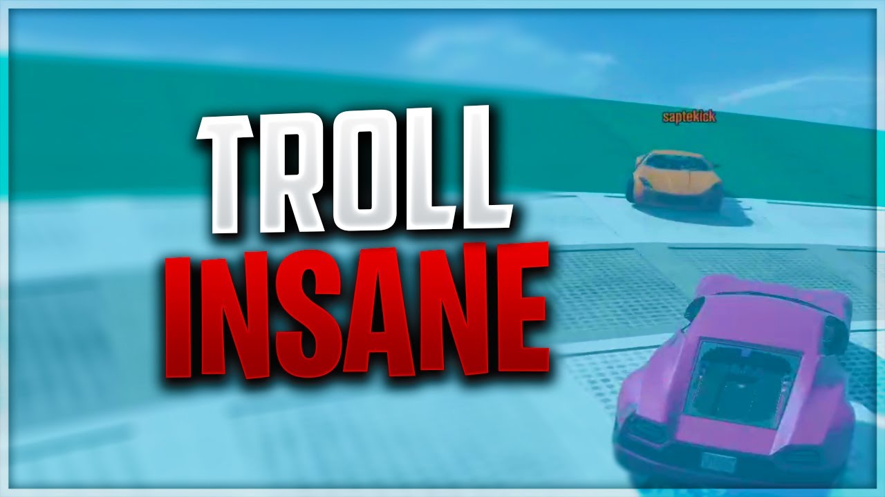 TROLL INSANE PE GTA5 SUMO! DEBILOS MINTALOS!