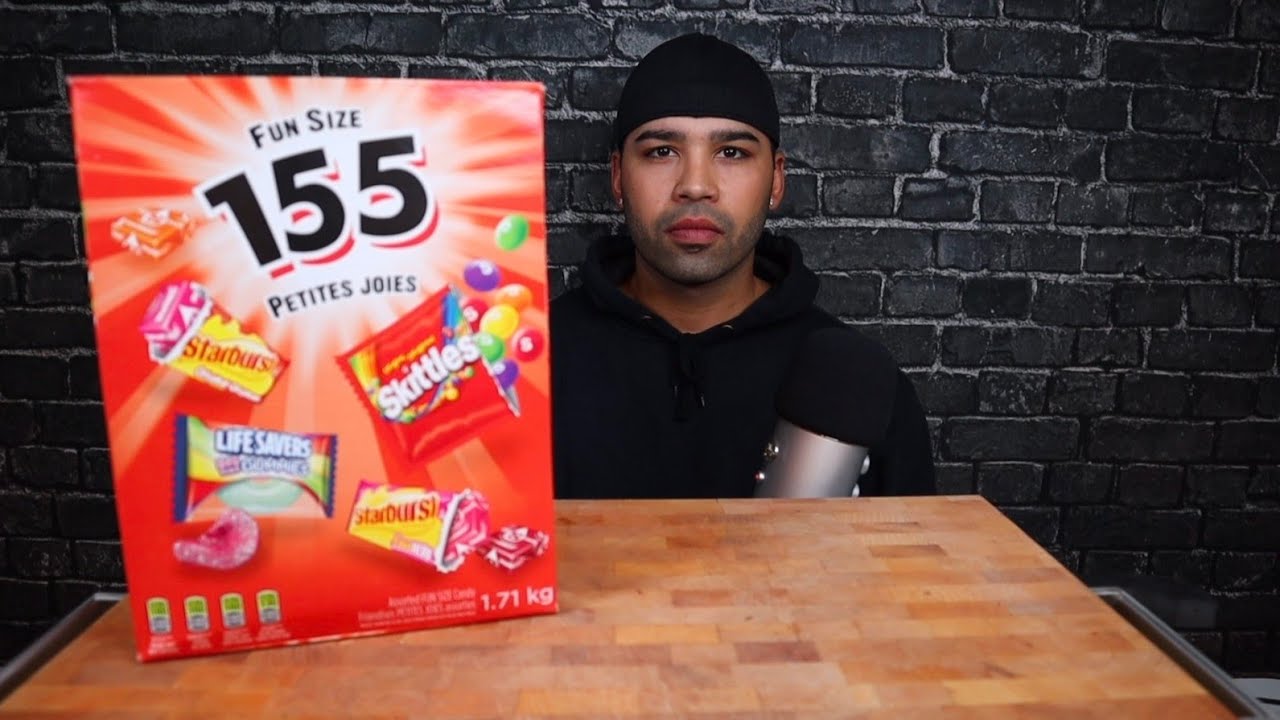 (ASMR) SKITTLES, STARBURST, AND LIFE SAVERS MUKBANG