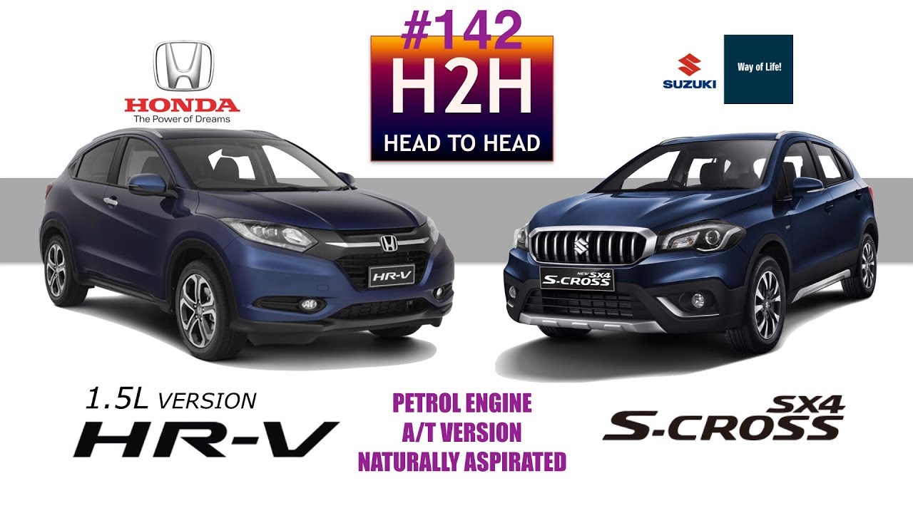 H2H #142 Honda HR-V vs Suzuki S-CROSS