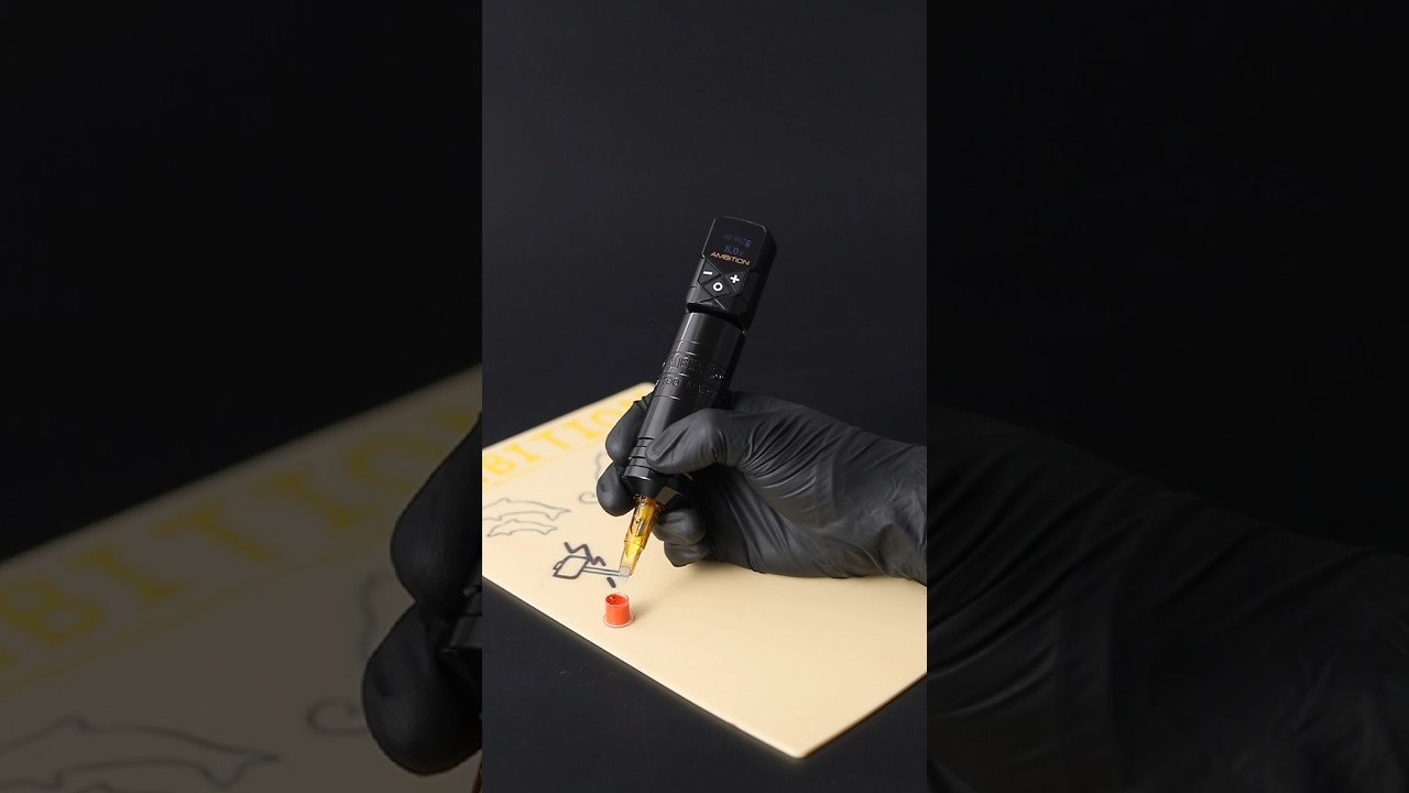 Ambition Torped short pen with Kuark tattoo power🔥 