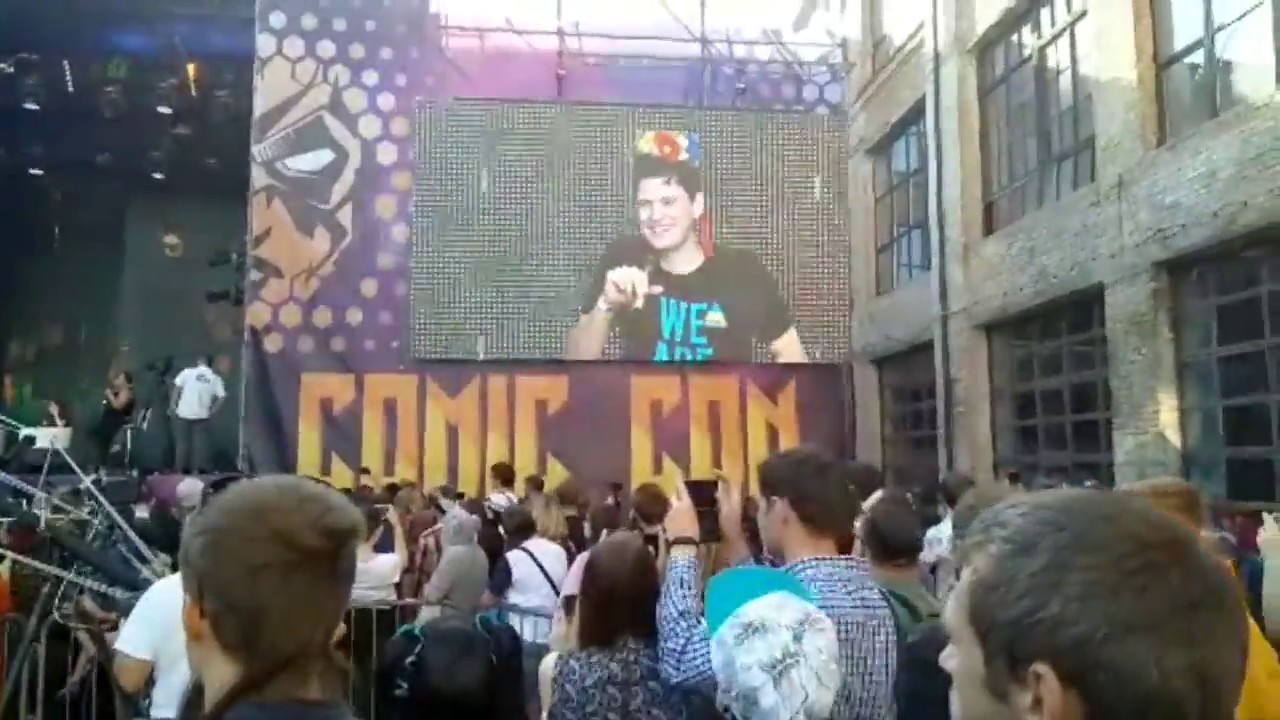 Брайан Декарт в Киеве. Comic Con Ukraine 2018 Bryan Dechart