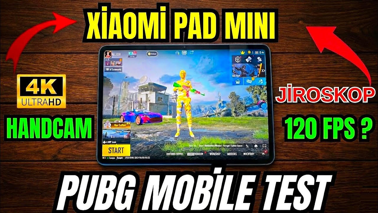 Тест PUBG Mobile на Xiaomi Pad Mini 😱🔥 | Тест PUBG на Xiaomi Pad Mini | Производительность игры 2026