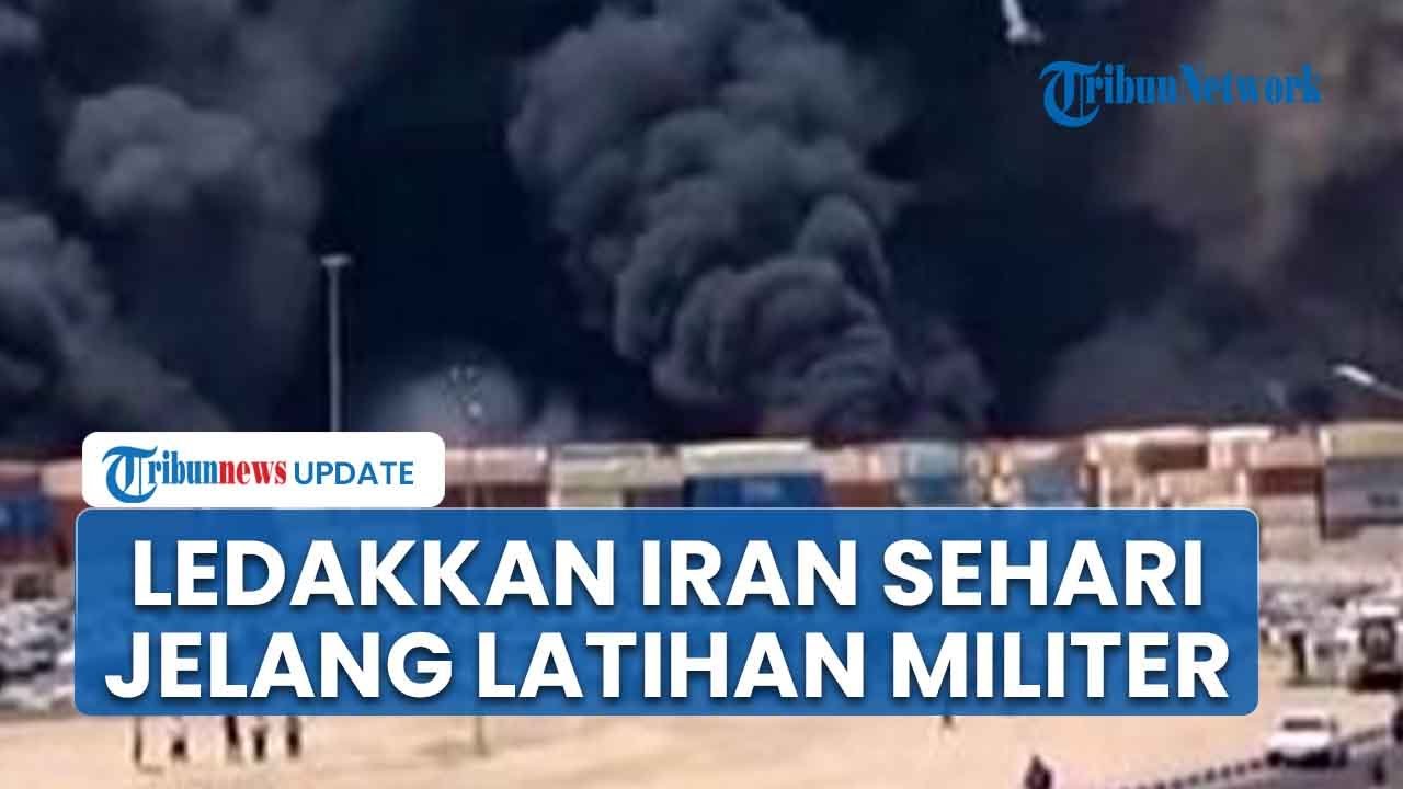 Ledakkan Misterius Guncang Pelabuhan Iran, Terjadi Sehari Jelang Latihan Militer Angkatan Laut