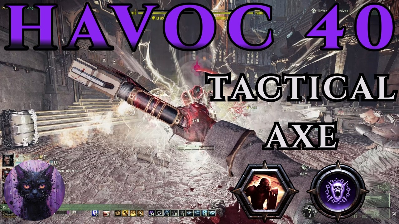 Arbites - Tactical Axe Mk VII & Bolter | Havoc 40 | Archivum Sycorax | Darktide