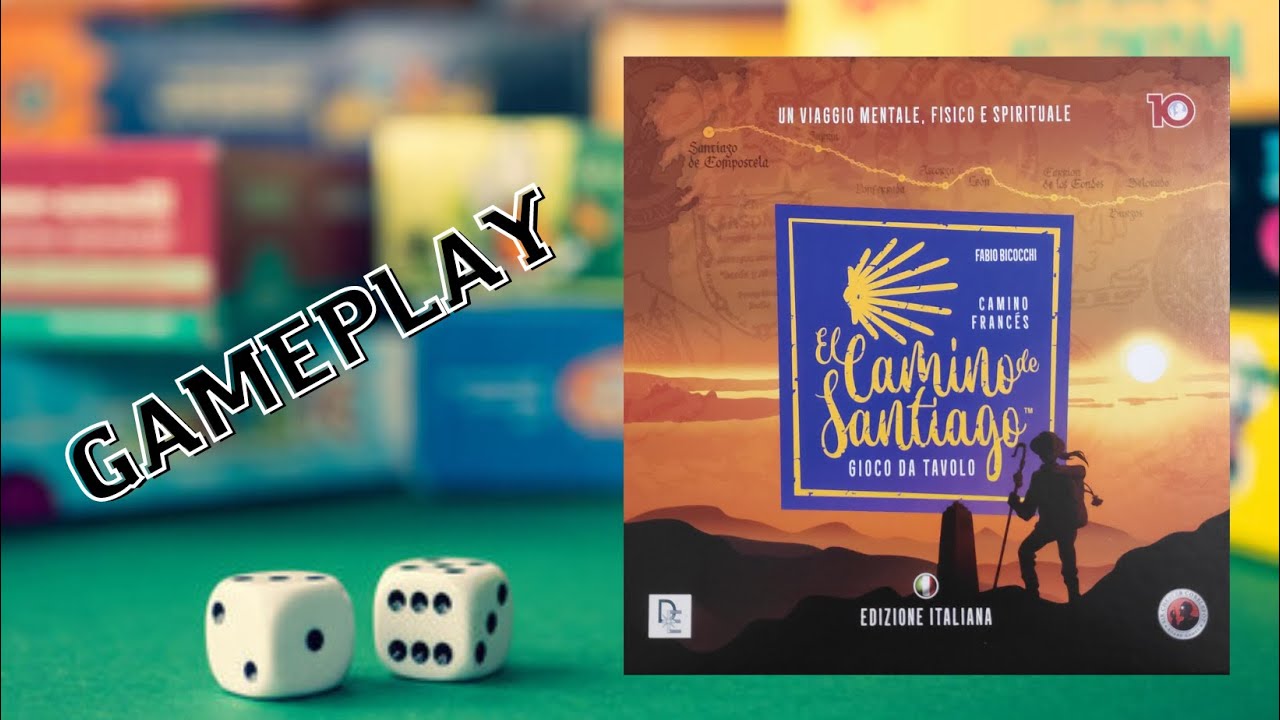 El Camino de Santiago (gioco da tavolo) - Gameplay italiano