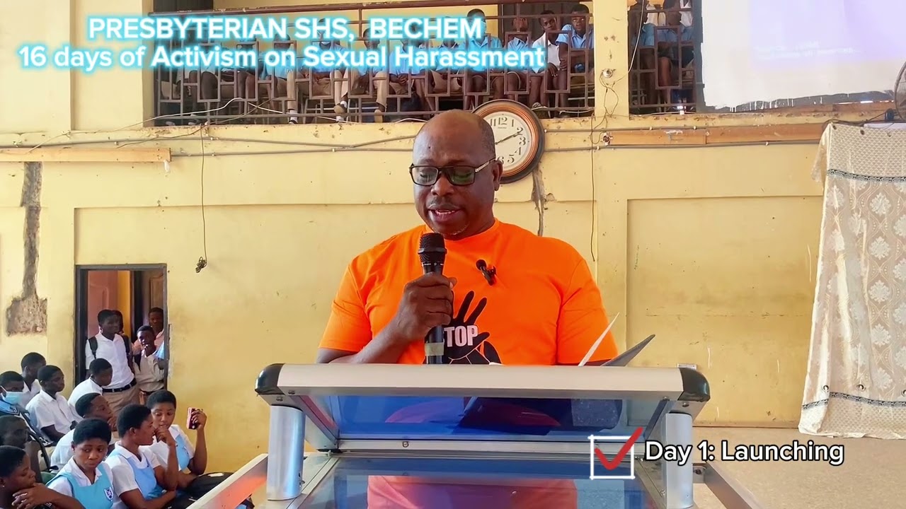 BECHEM PRESEC LAUNCHING OF FIGHT AGAINST SEXUAL HARRASSMENT...