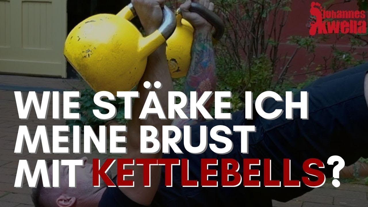Brusttraining | Wie kräftige ich meine Brust mit Kettlebells? - Meine Top 3 Übungen!