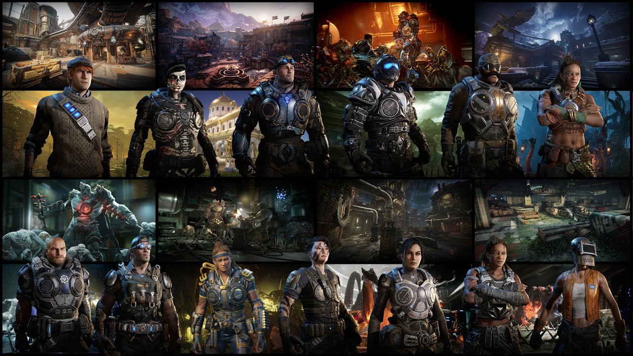 Gears 5 Master Boss Rush Marathon: Part 2. 18 maps