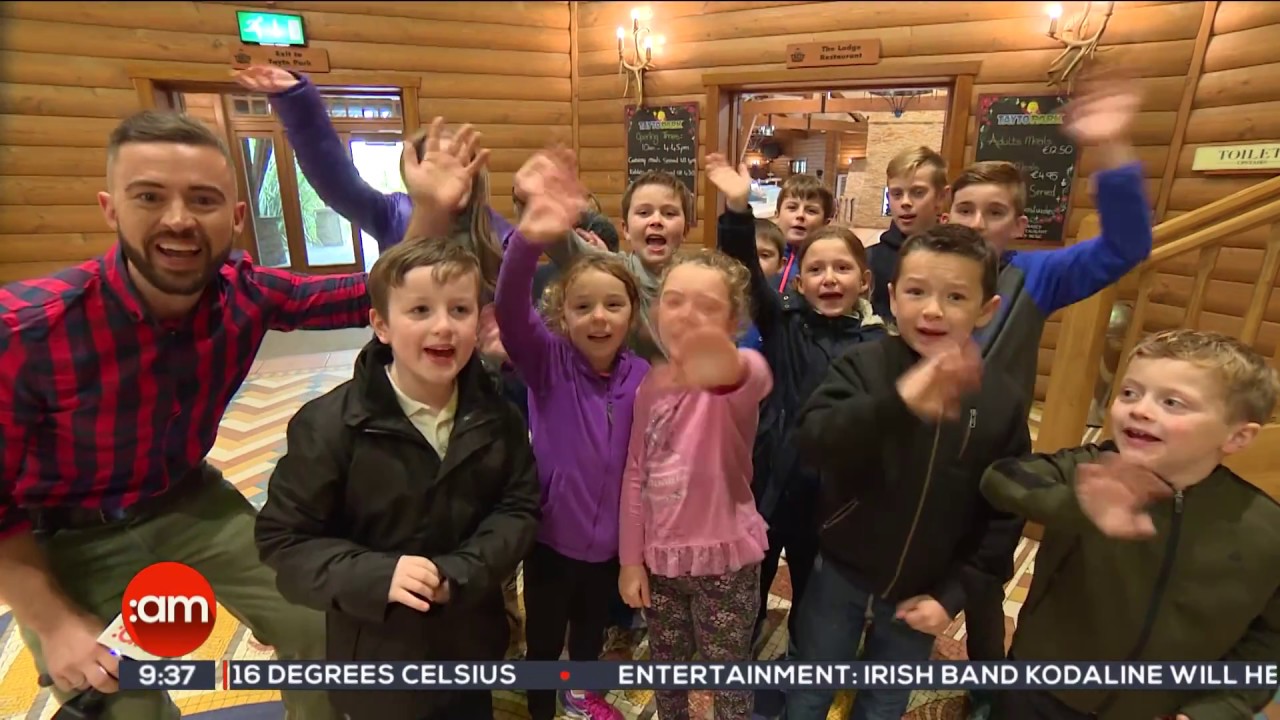 Tayto Park Ghosthunters | Ireland AM