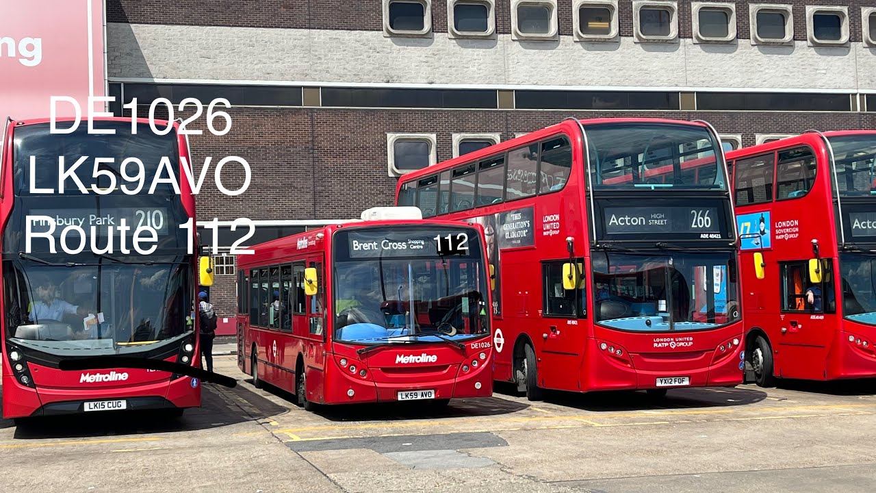 Kickdown | DE1026 LK59AVO Metroline Travel | Journey on 112