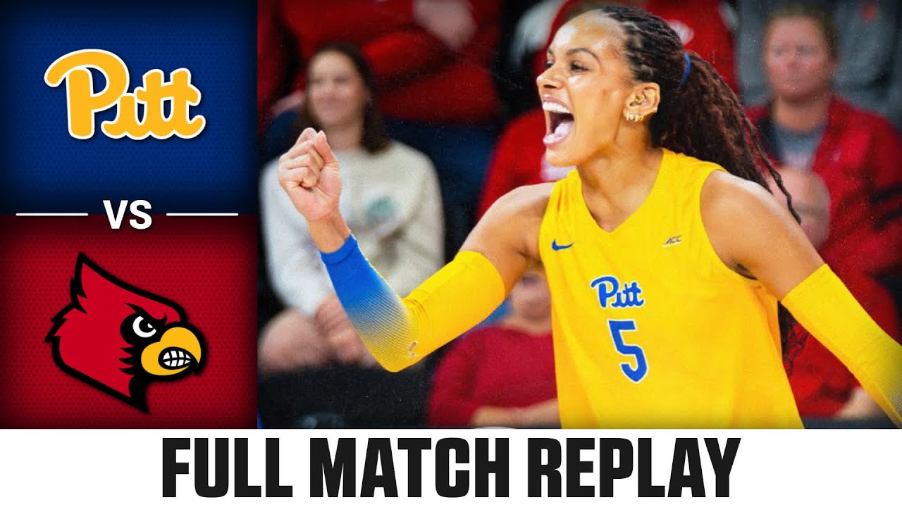 Pitt vs. Louisville Full Match Replay | 2025 ACC Volleyball