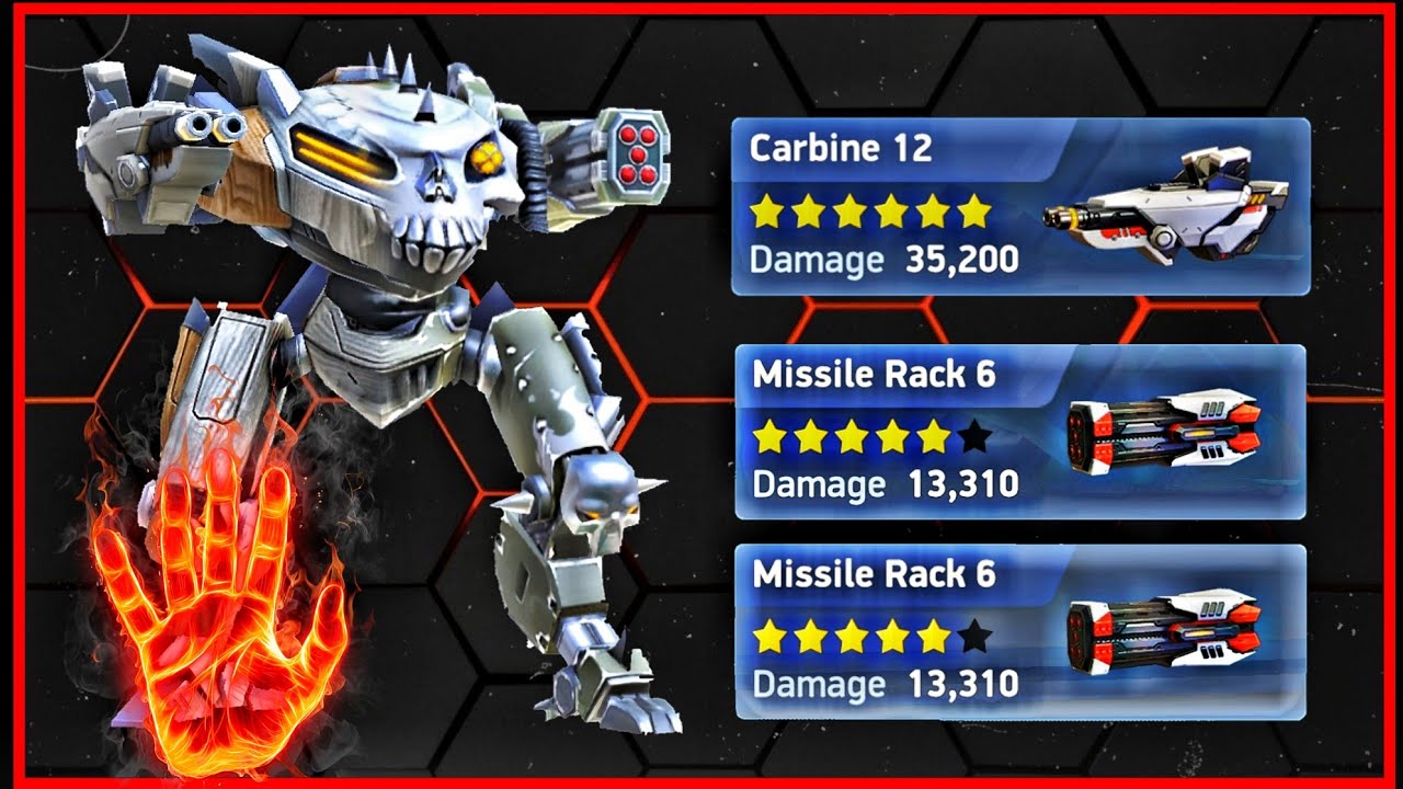 Mech Arena ⚡ Shadow Epic Fight with Carbine 12 + Missile Rack 6 | Real OPponents