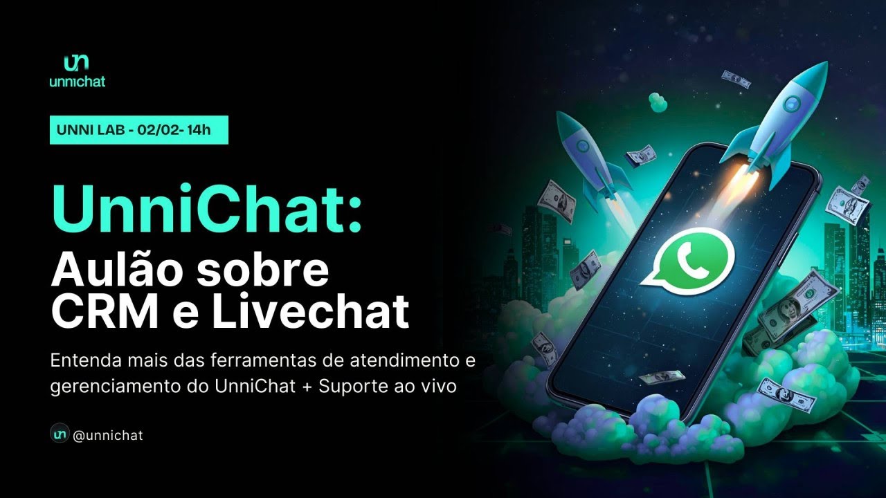 UNNILAB - Explorando o CRM e Livechat.