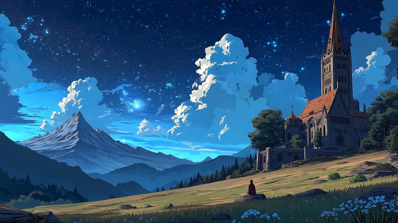 Stone Tower Valley – Cinematic Medieval Fantasy Music for Calm Study & Reflection 🏰🌲