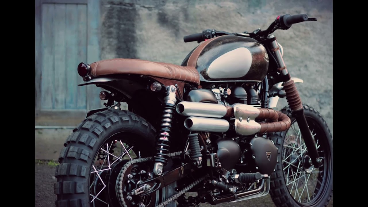 Triumph Bonneville Scrambler by BAAK Motocyclettes