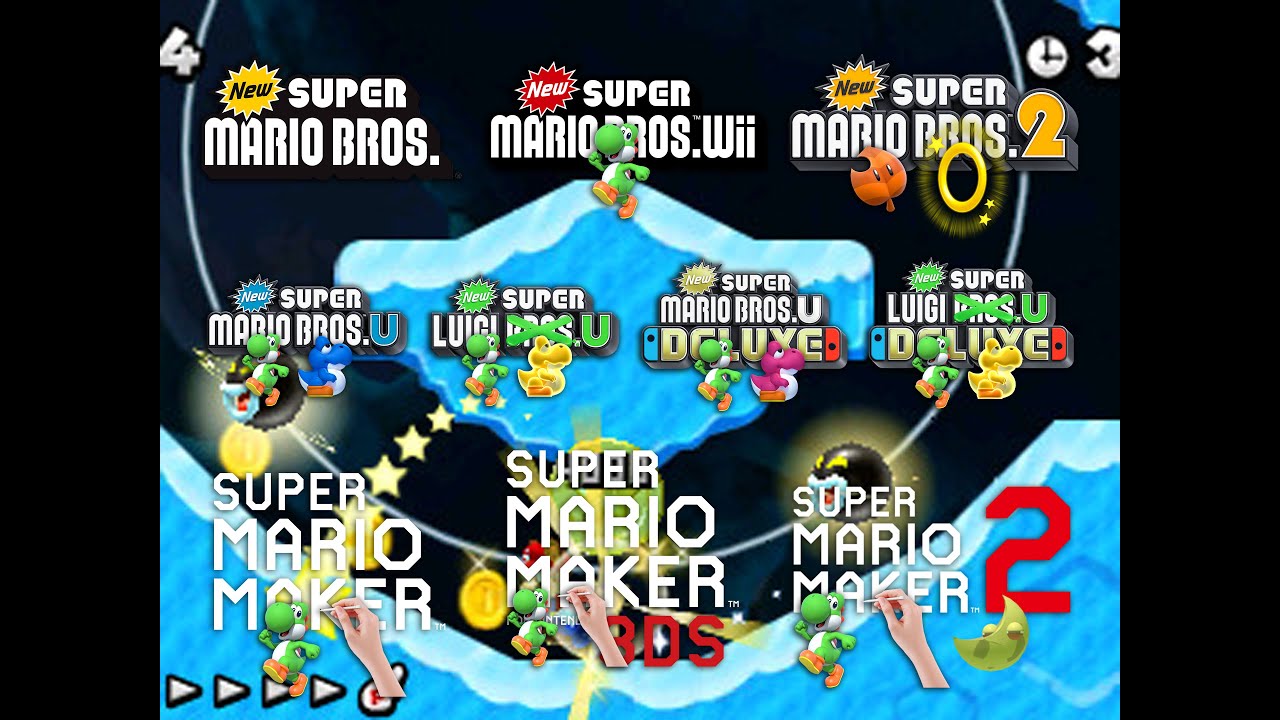 New Super Mario Bros 2 - Underground Theme Ultimate Mashup