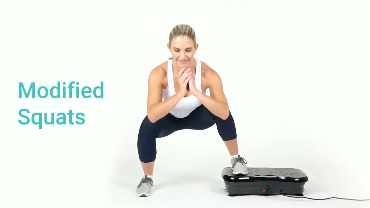 Vibration Plate Exercises for Total Body Workout With Resistance Bands