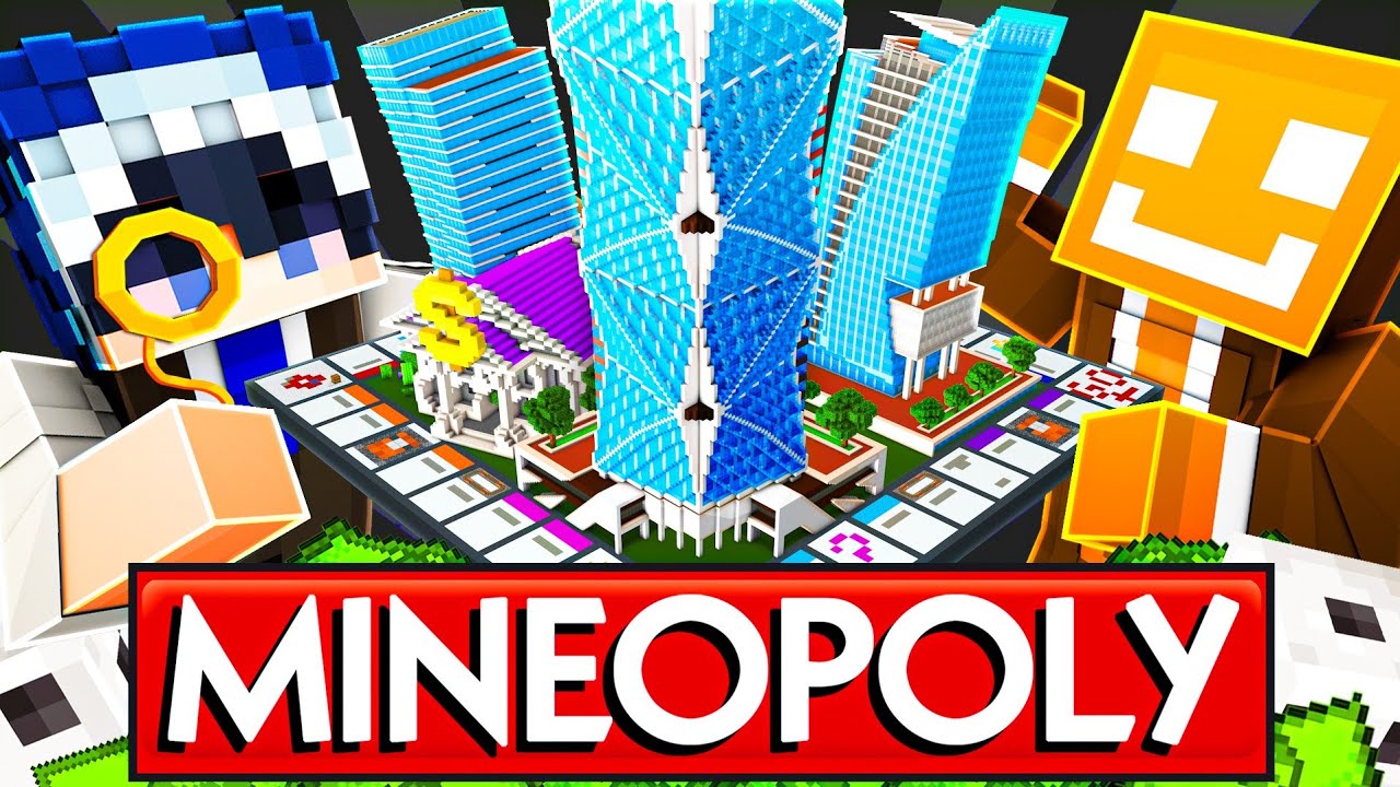 Wir haben MONOPOLY in MINECRAFT gespielt...