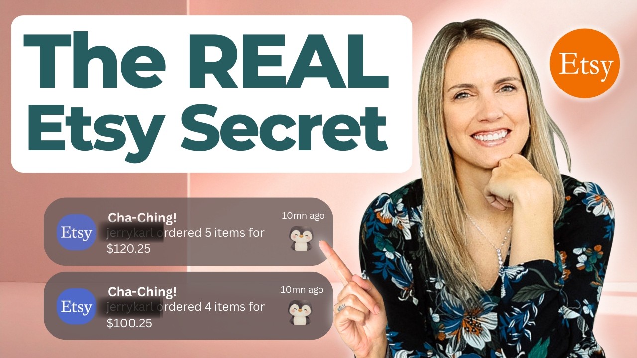How I Scaled to 34,000 Etsy Sales Without a “Secret” I How to Get Your First 100 Sales on Etsy
