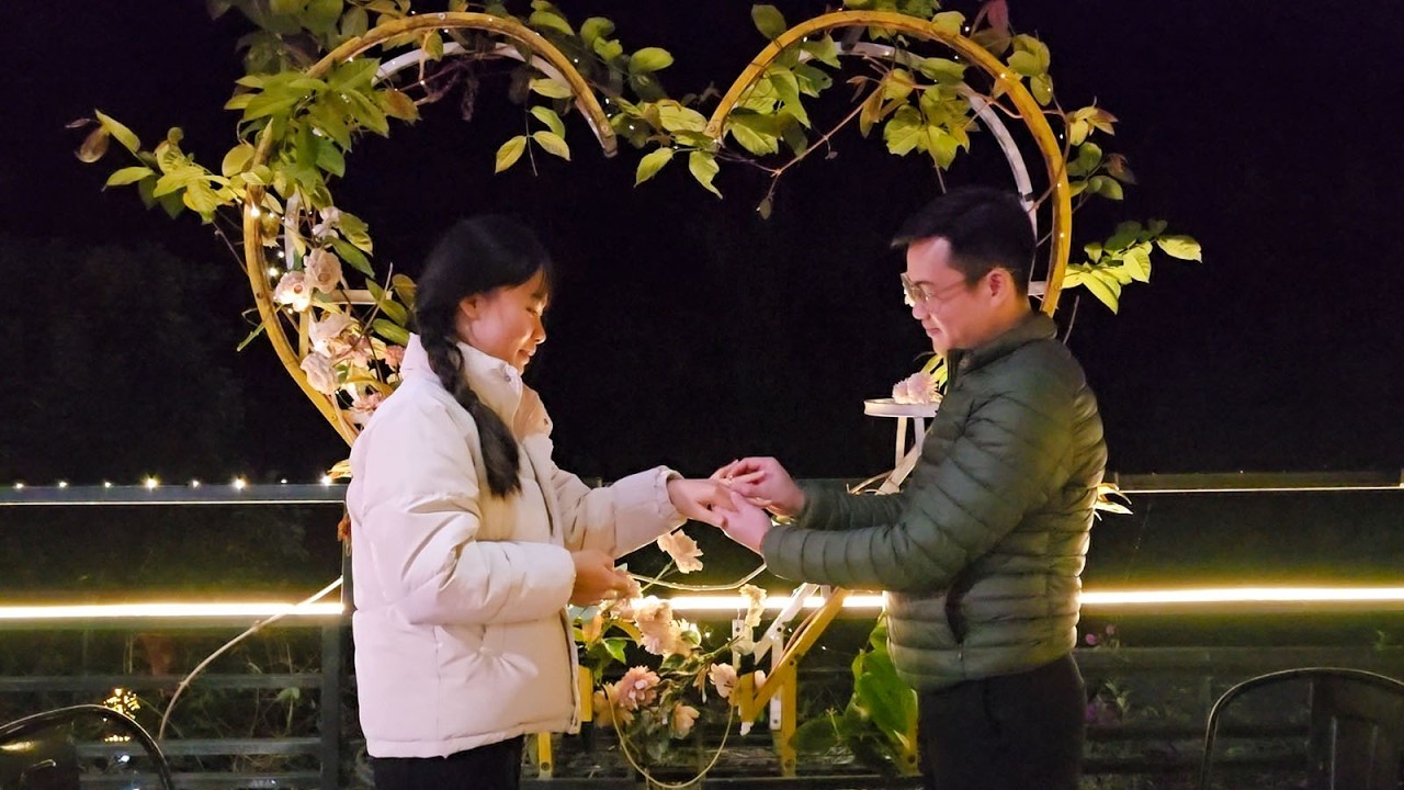 A marriage proposal, a lifetime of promises – CEO Huyen officially proposes to Thu.