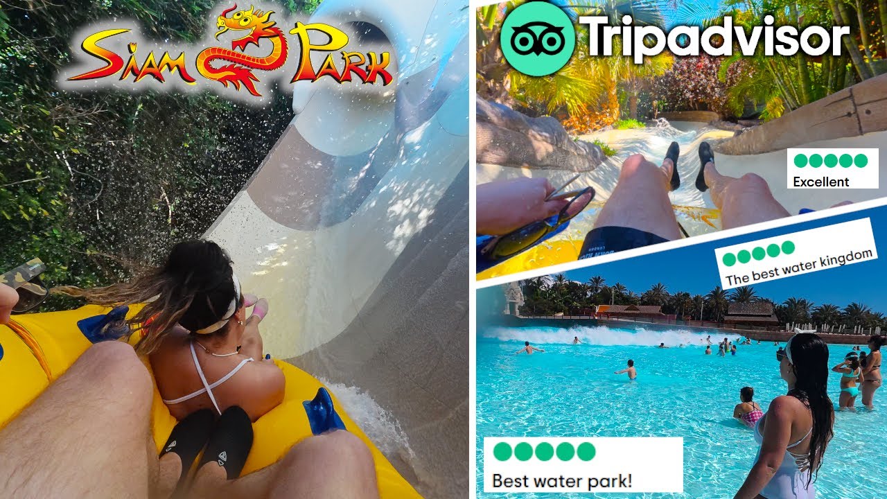 The BEST RATED WATER PARK In The WORLD - Siam Park 2025, Tenerife, Spain