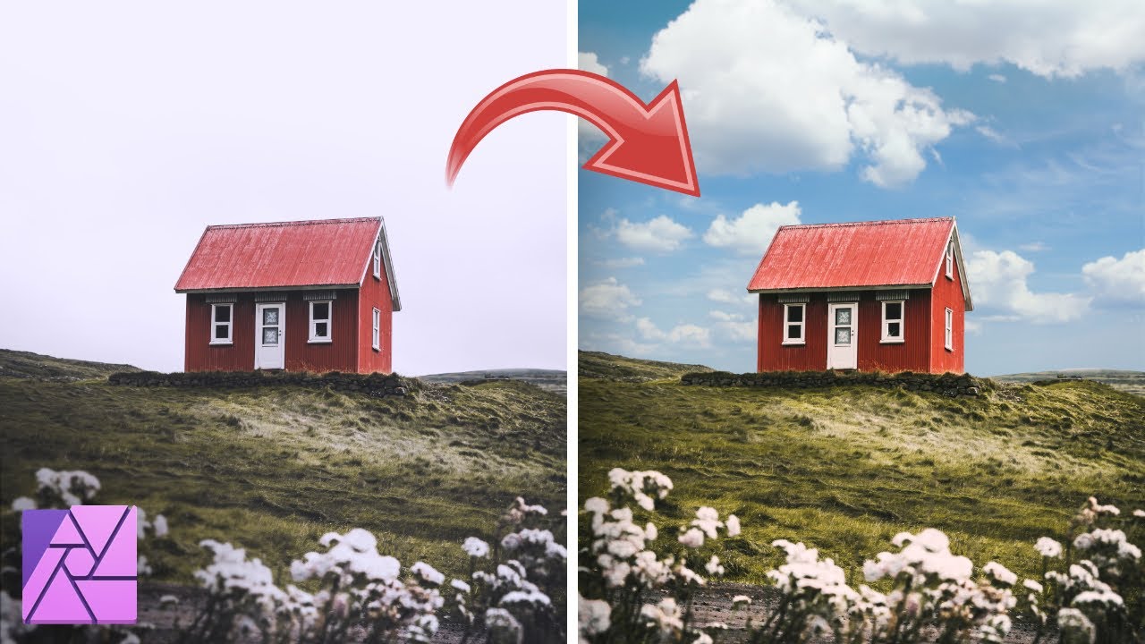 How to Replace Skies in Affinity Photo