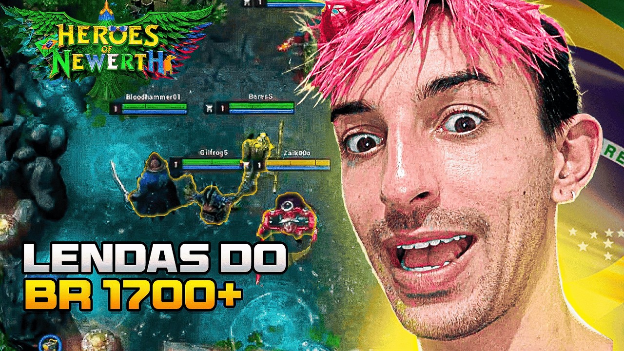 QUANDO AS LENDAS DO BR SE ENCONTRAM || 1700+ (PARTIDA COMPLETA)! ft. BloodHammer, Beres, Gilfrog