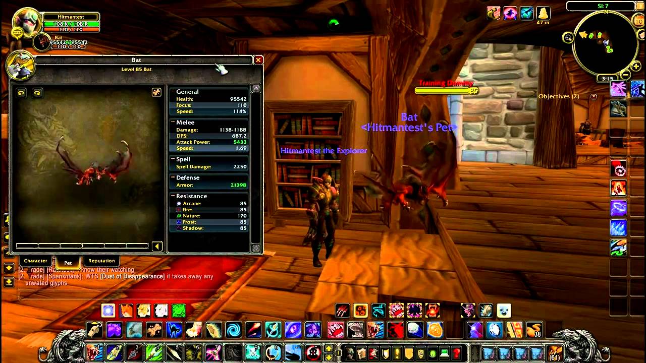 Pet Happiness Removal - World of Warcraft PTR 4.1