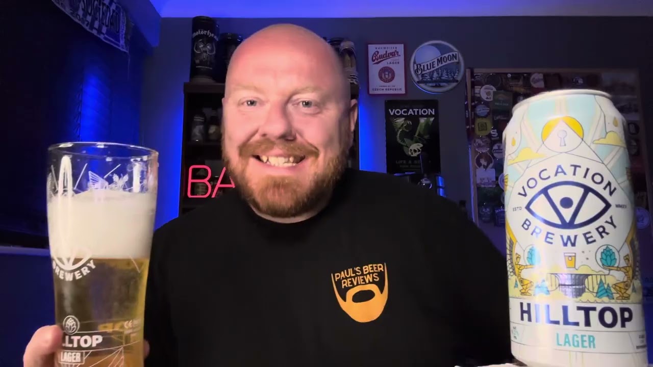 GOOD BRITISH LAGER!!! 🤯 Vocation - Hilltop Lager 