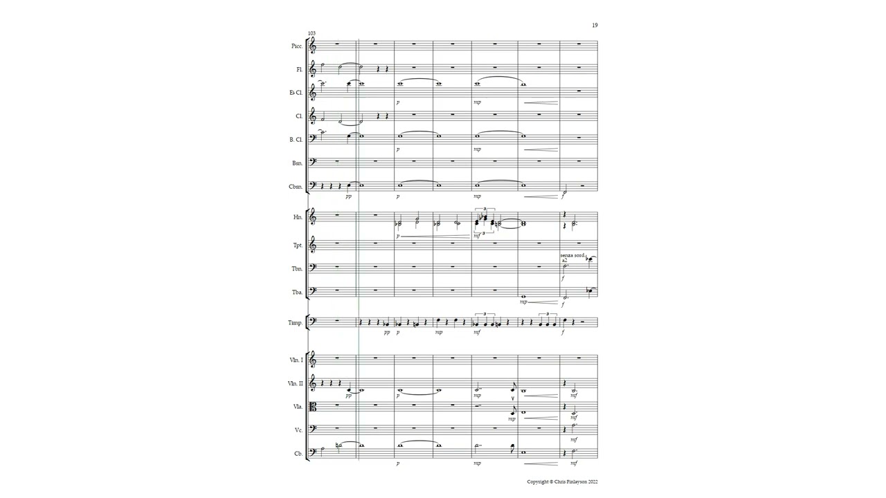Symphony 2, Op.10; Movement 1 (Chris Finlayson)