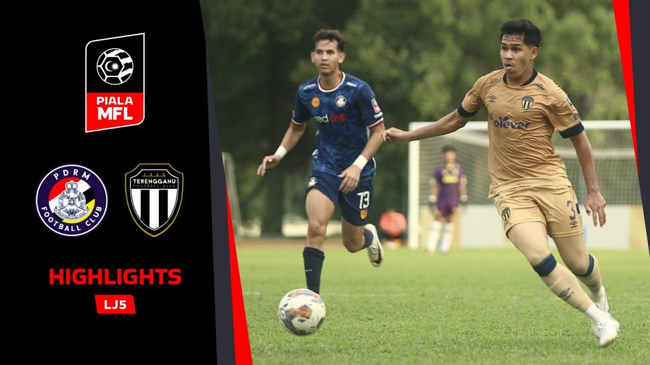 PDRM FC 1-2 Terengganu FC II | LJ5 | Highlights Piala MFL 2023