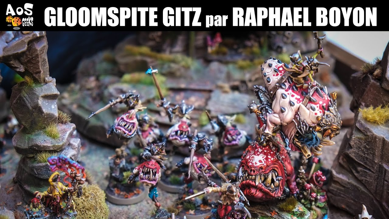 Army Showcase : les Gloompspite Gitz de Raphaël Boyon