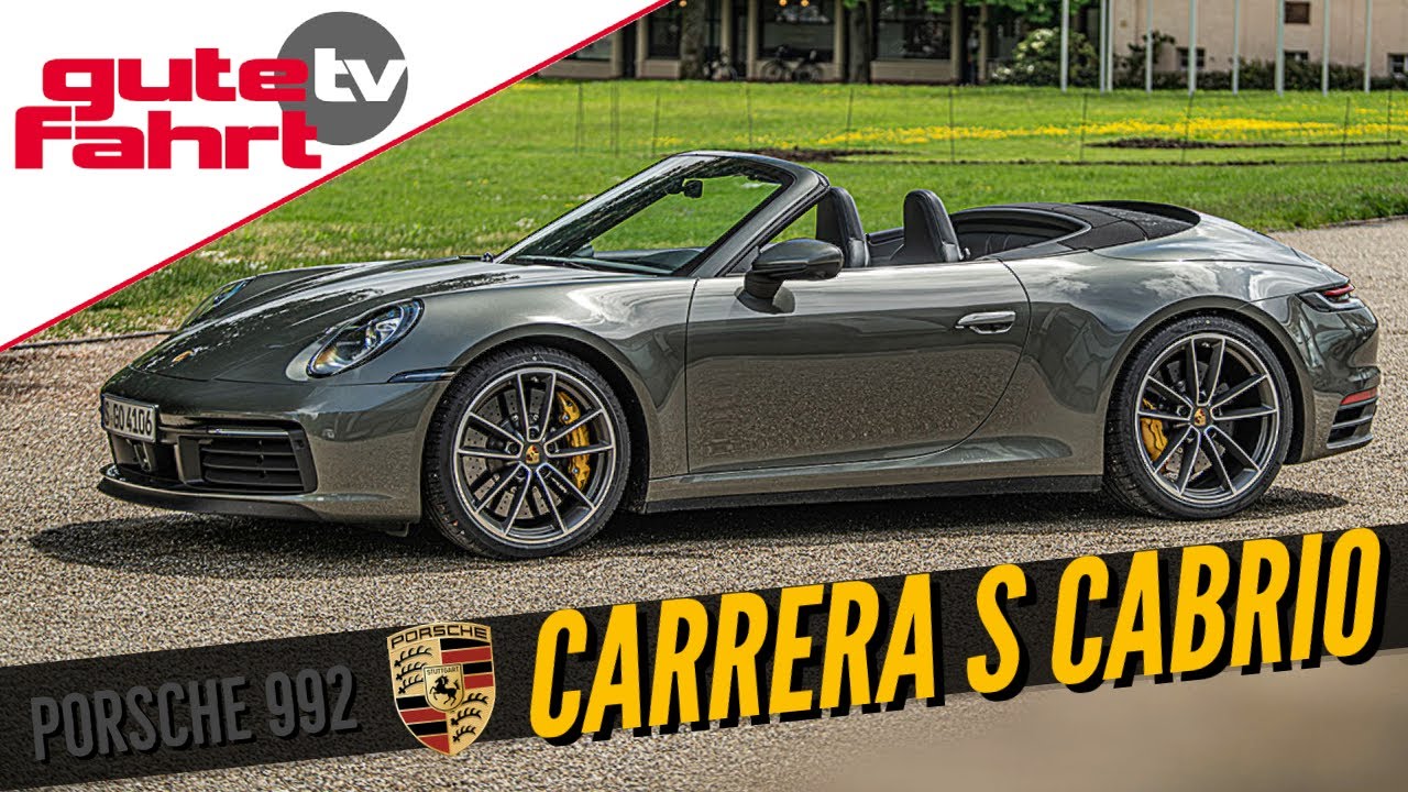 Porsche 911 (992) Carrera S Cabriolet: Der Sportwagen für Genießer! Test | Drive | Review