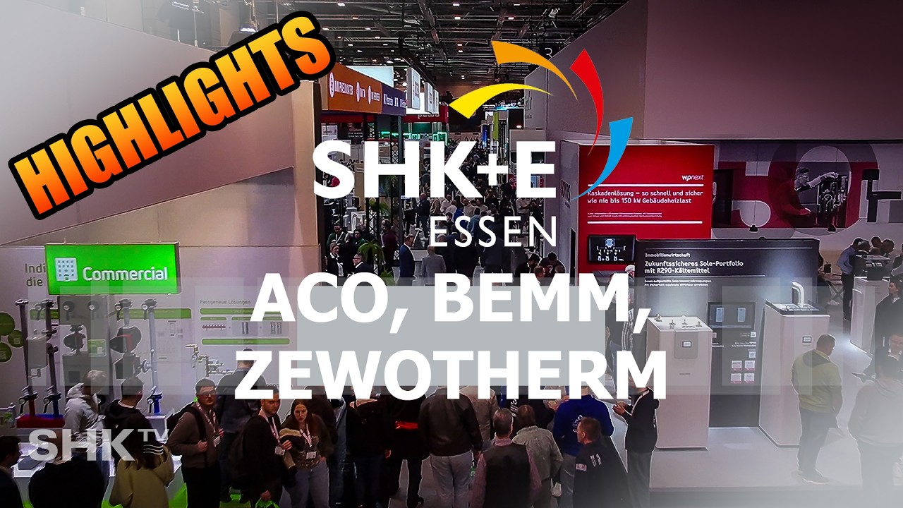Messerundgang SHK+E 2026: Neue Produkte und Eindr&uuml;cke von der Messe | SHK-TV Nachrichten
