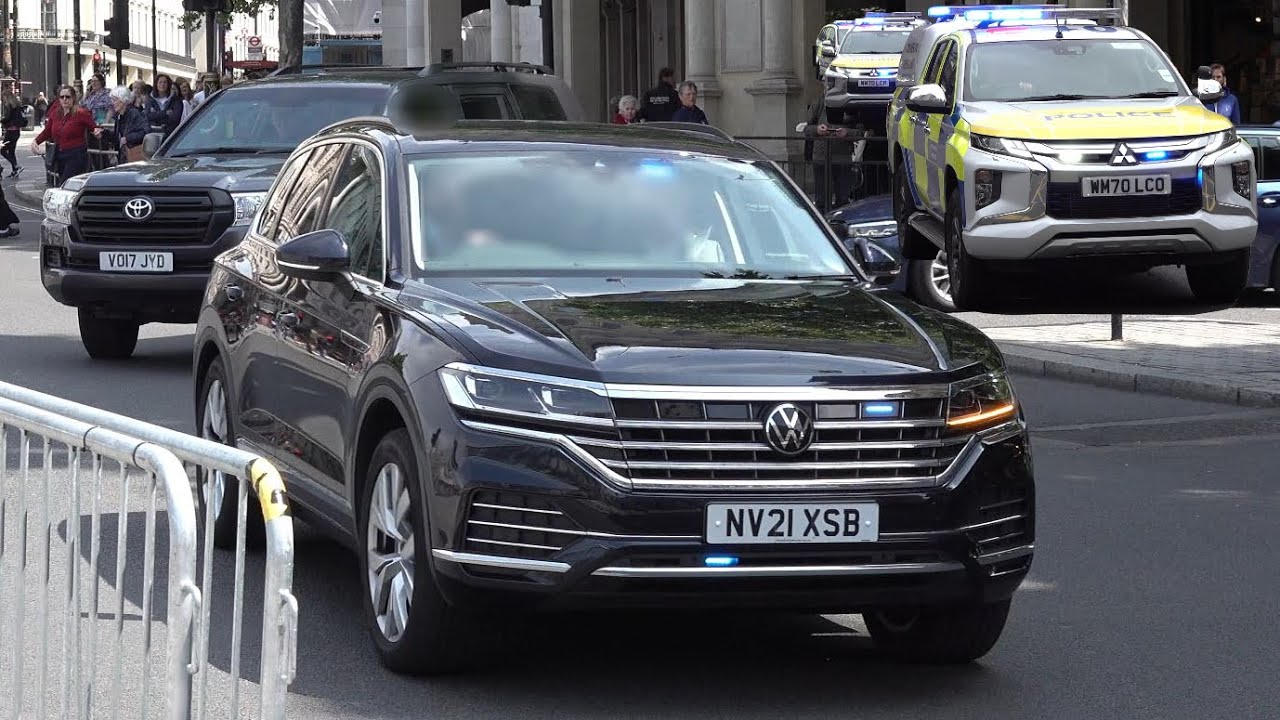 Security Forces and Police Vehicles get busy during Platinum Jubilee 👑