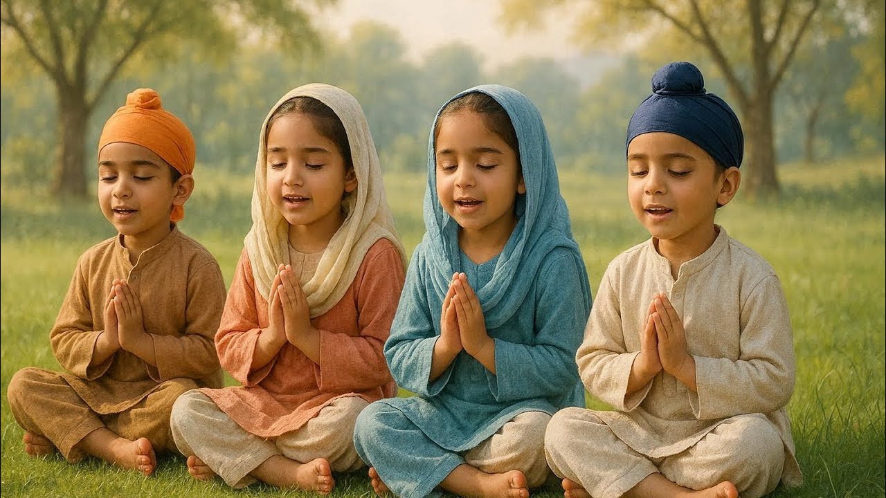 Satnam Satnam Waheguru Ji | Kids Morning Simran | Simran for Kids 