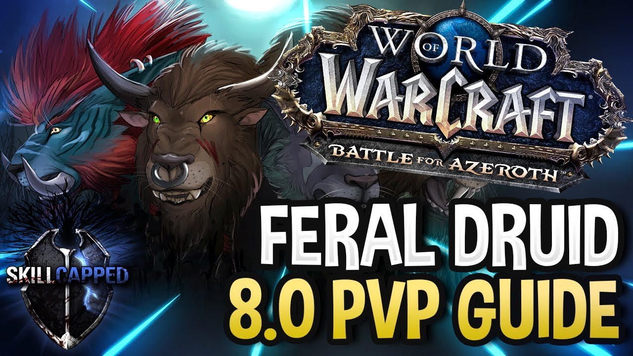 GET STARTED: Feral Druid BfA 8.0 PvP Talents, Azerite Traits and Damage Guide