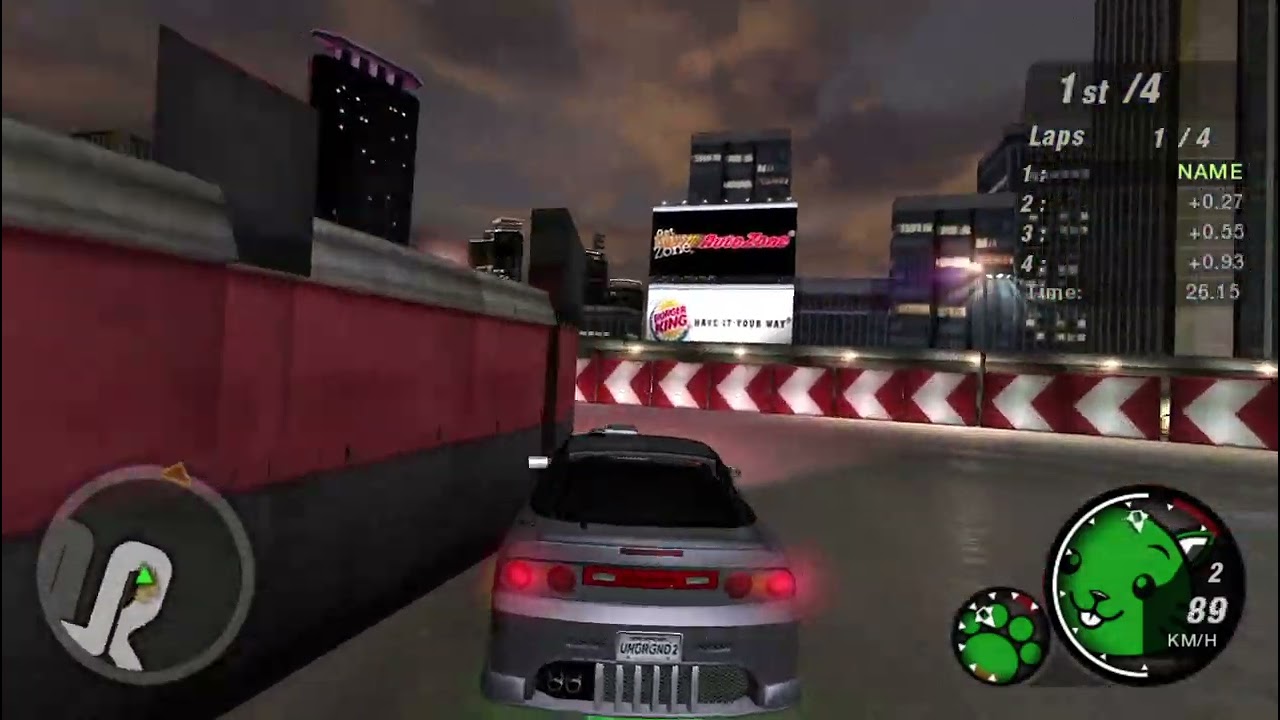 NFS Underground 2   j4 80 gaming play