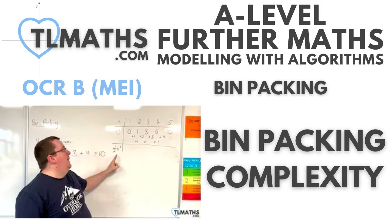 OCR MEI MwA B: Bin Packing: 07 Bin Packing Complexity